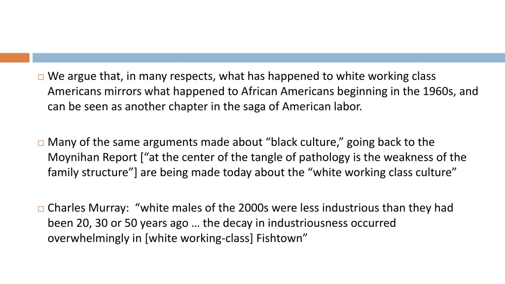 we argue that in many respects what has happened