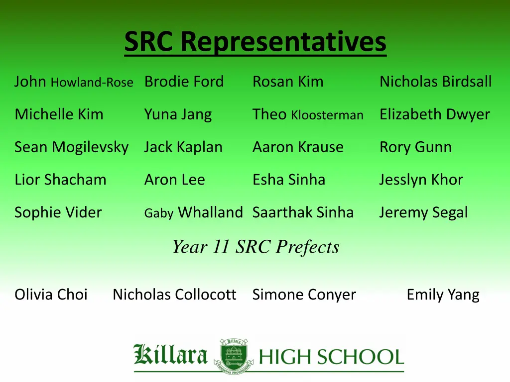 src representatives