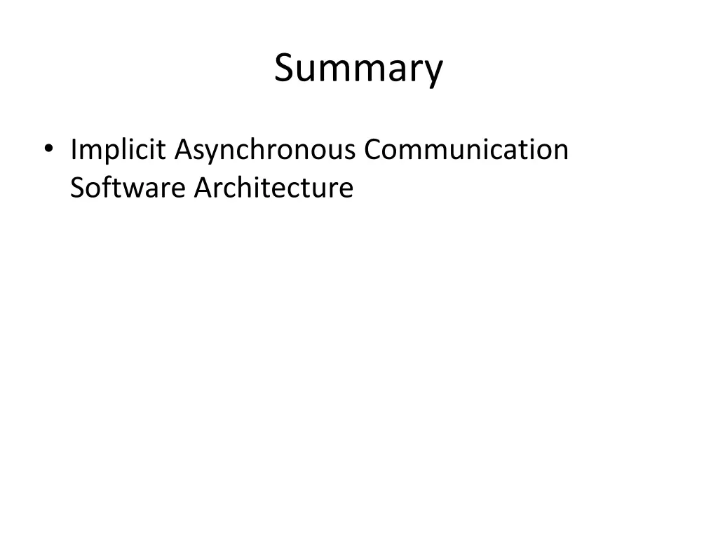 summary