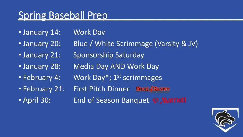 spring baseball prep spring baseball prep