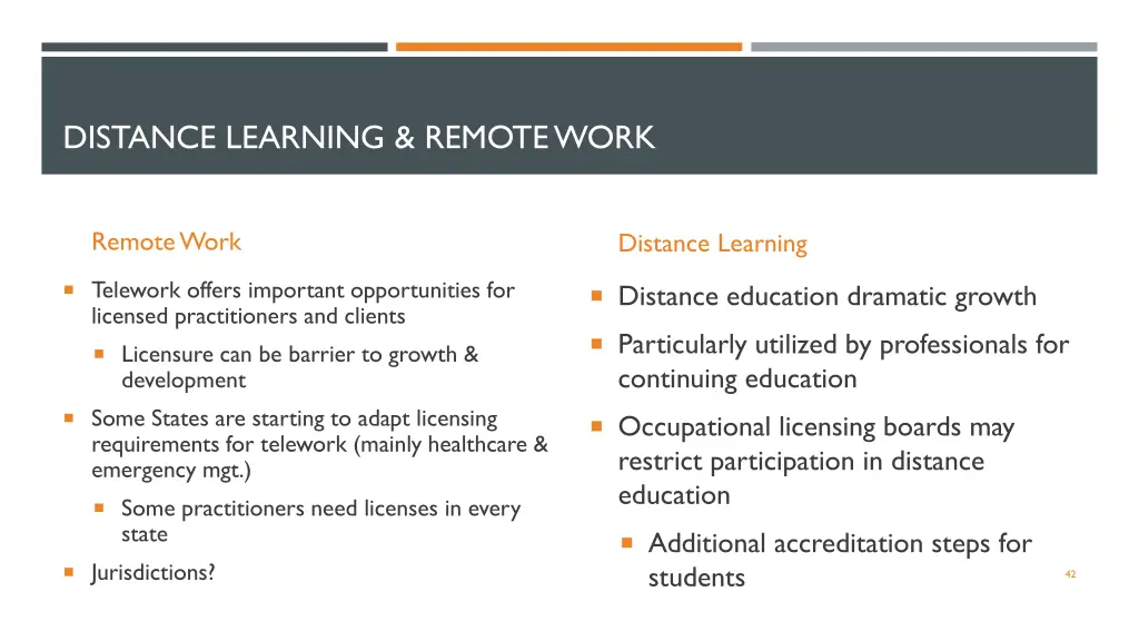 distance learning remote work
