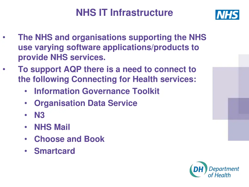 nhs it infrastructure