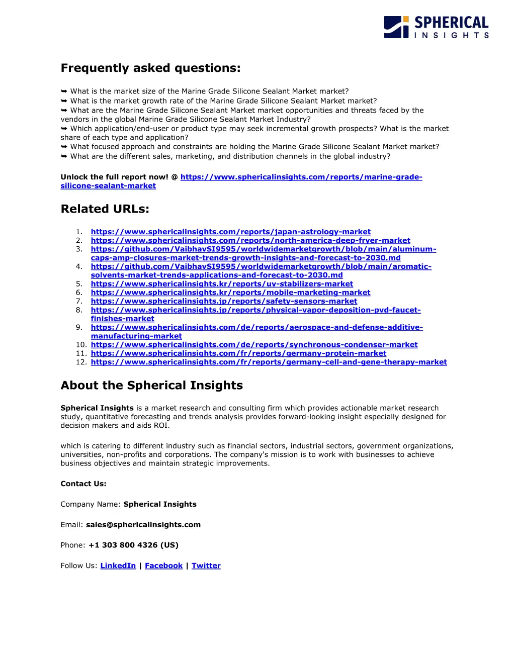 frequently asked questions