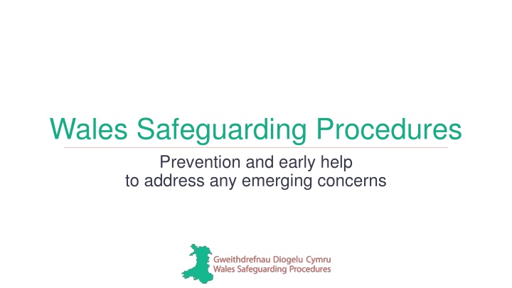 wales safeguarding procedures prevention
