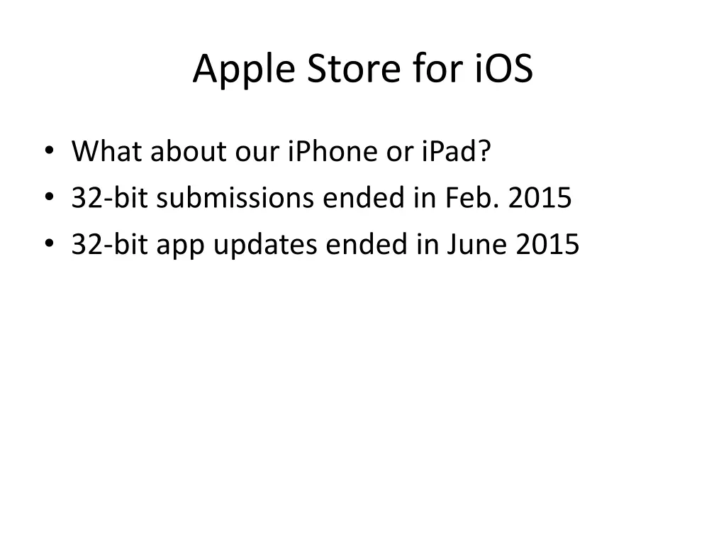 apple store for ios