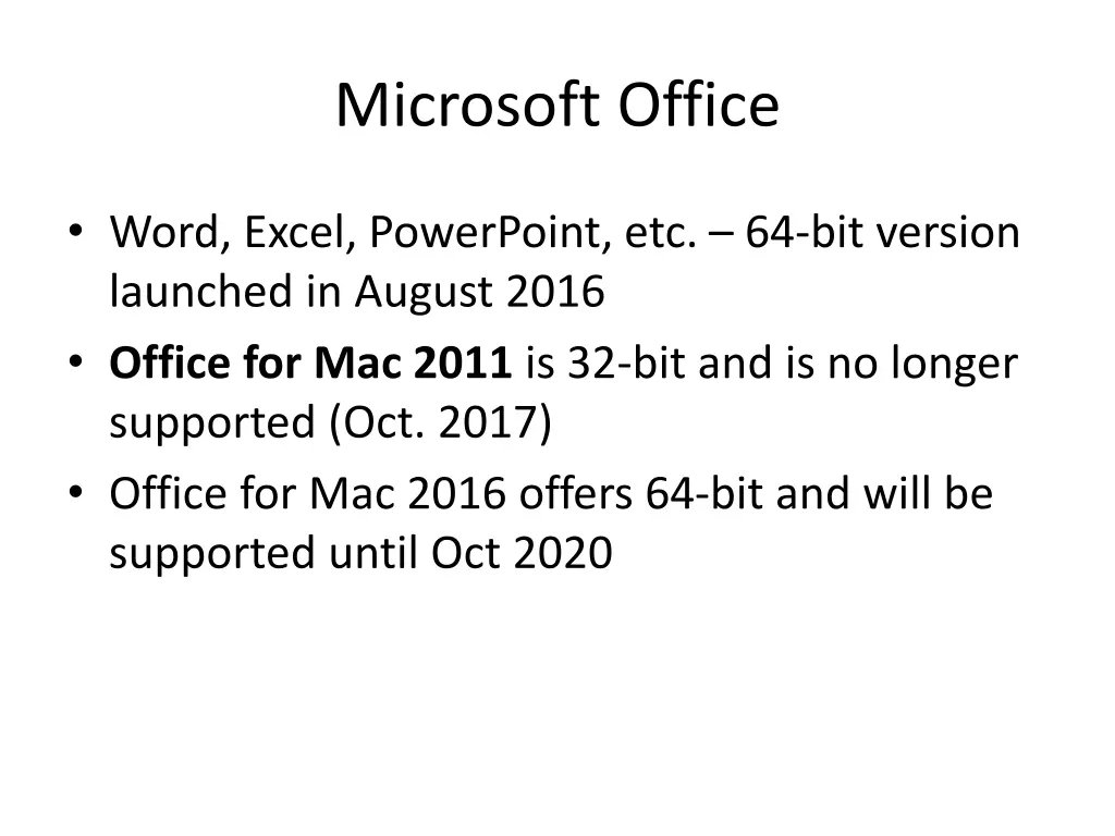 microsoft office