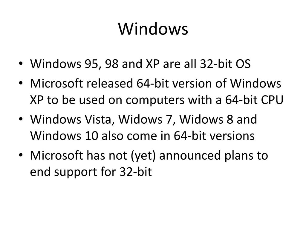 windows