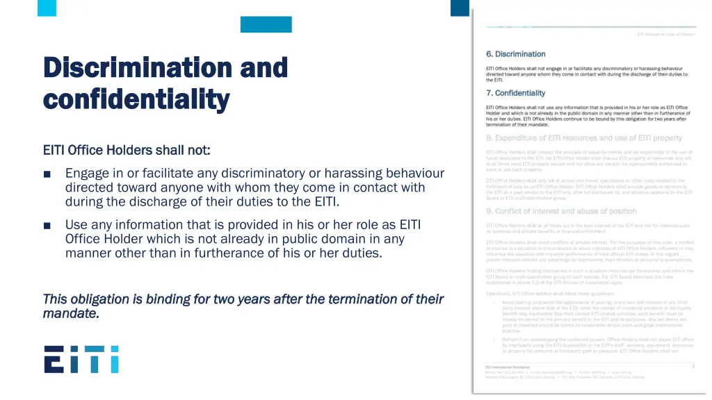 discrimination discrimination and confidentiality