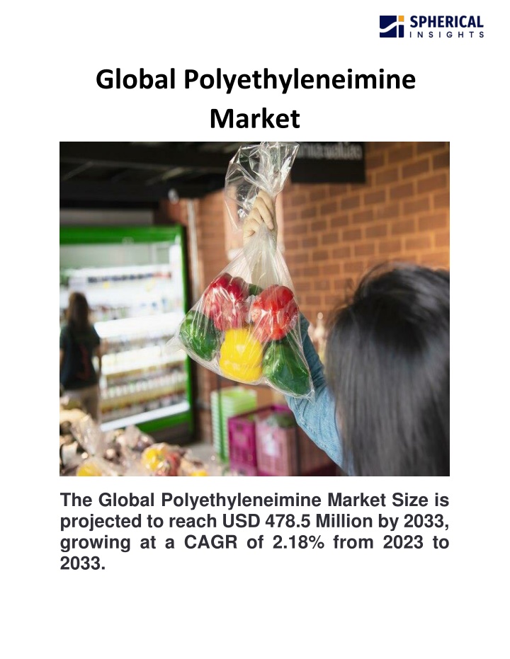 global polyethyleneimine market