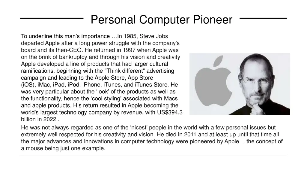personal computer pioneer
