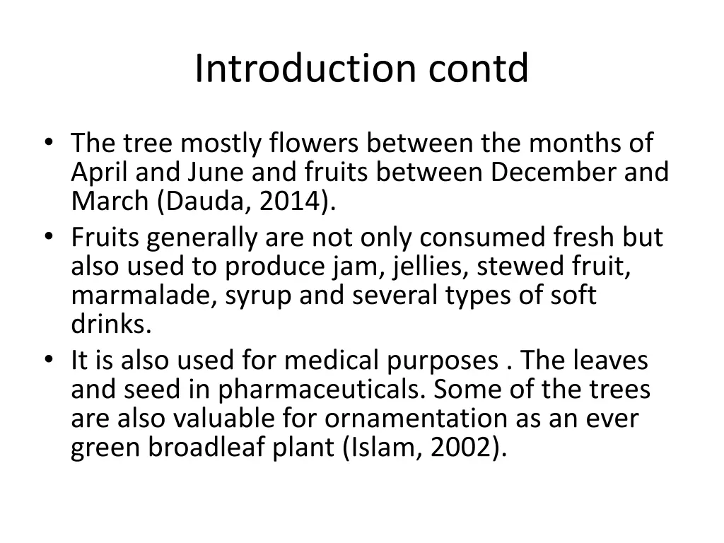 introduction contd