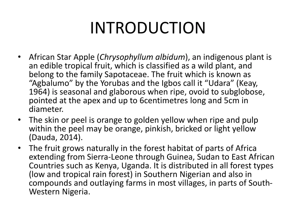 introduction