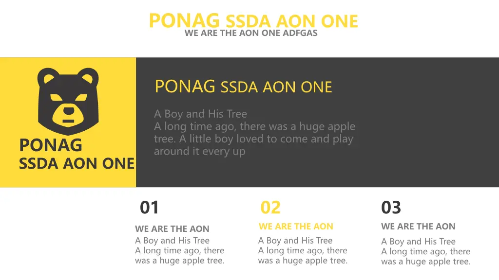 ponag ssda aon one 1