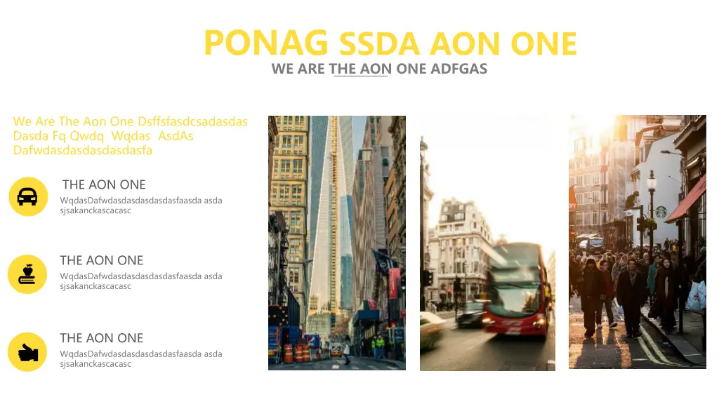ponag ssda aon one we are the aon one adfgas