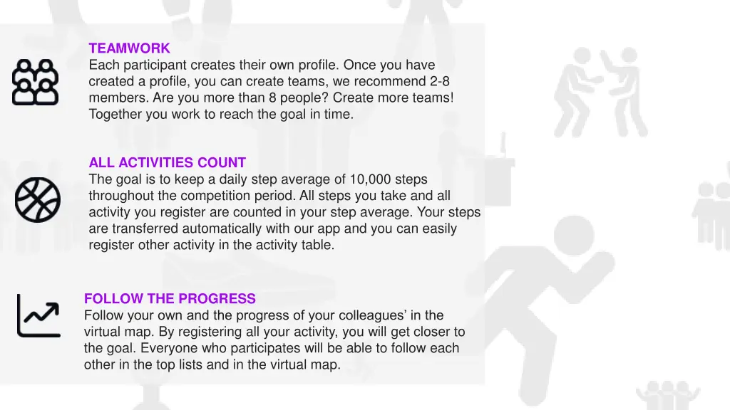teamwork each participant creates their