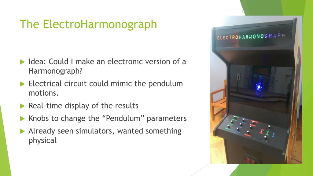 the electroharmonograph