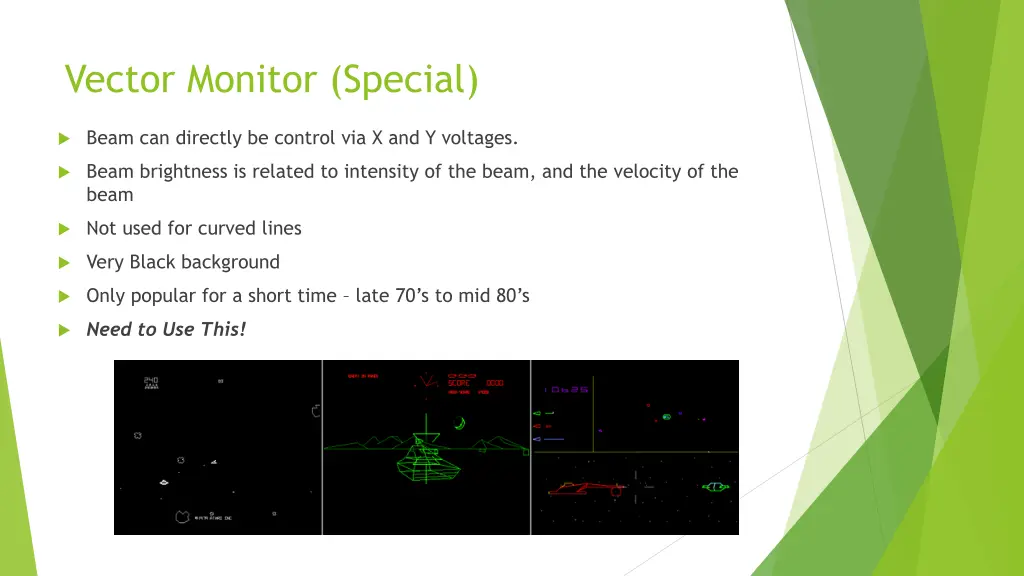 vector monitor special