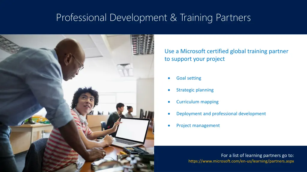 professional development training partners