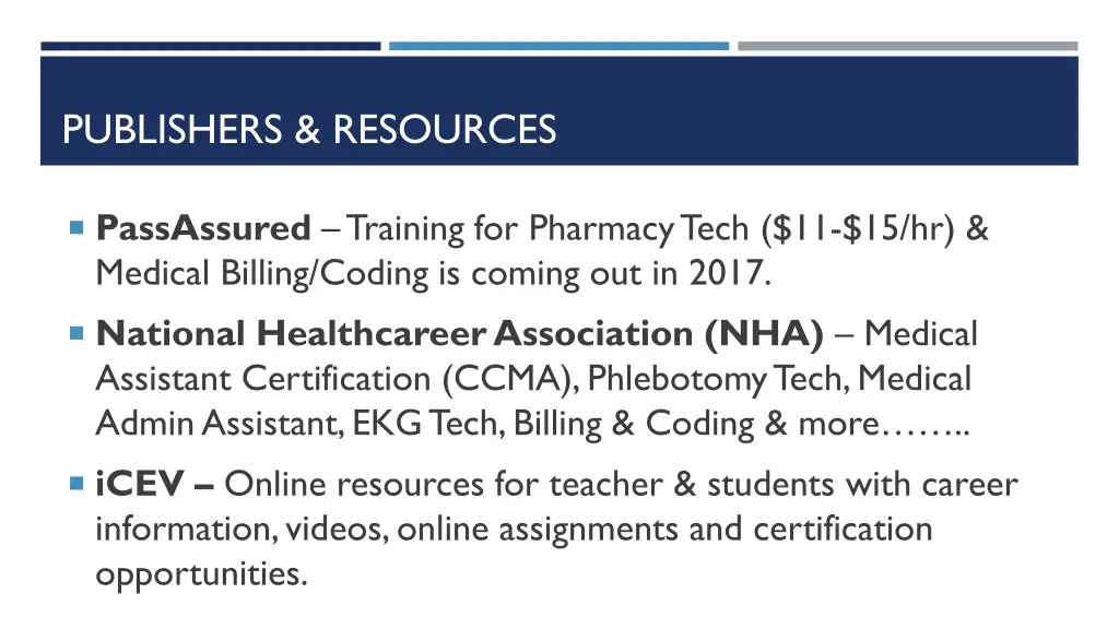 publishers resources