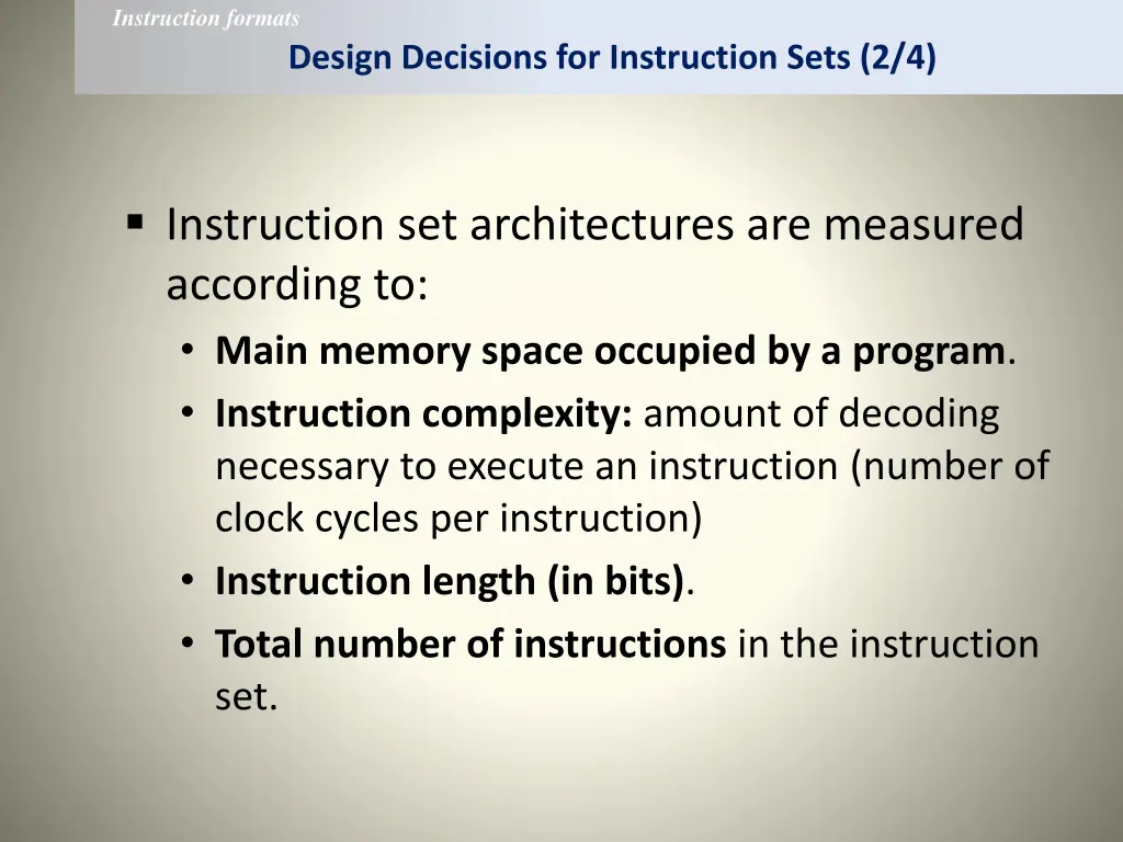 instruction formats 3