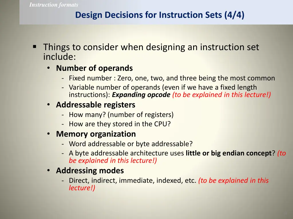 instruction formats 5
