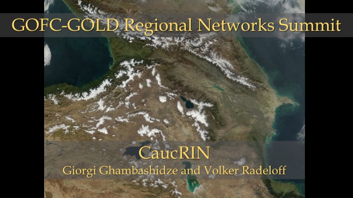 gofc gold regional networks summit