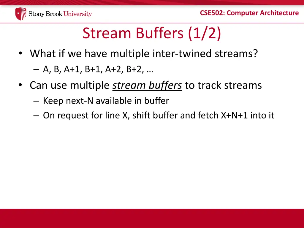 cse502 computer architecture 14