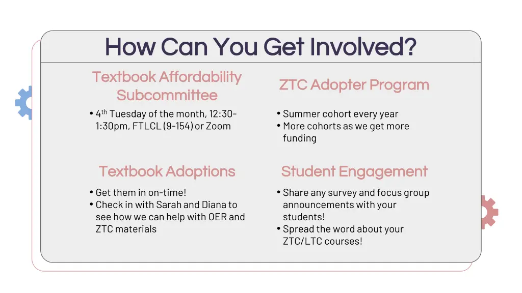 how can you get involved how can you get involved