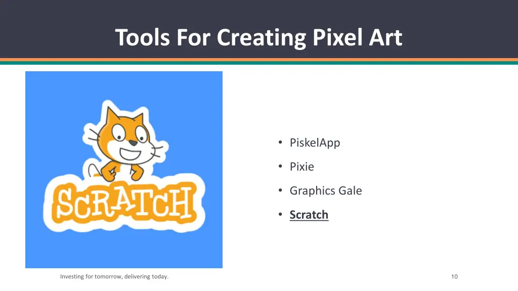 tools for creating pixel art
