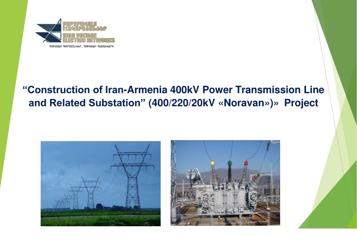 construction of iran armenia 400kv power