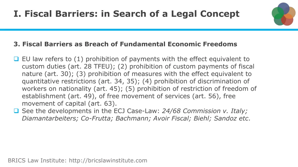 i fiscal barriers in search of a legal concept 3