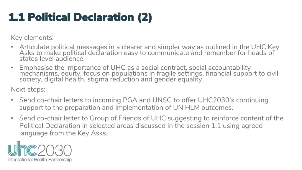 1 1 political declaration 2 1 1 political