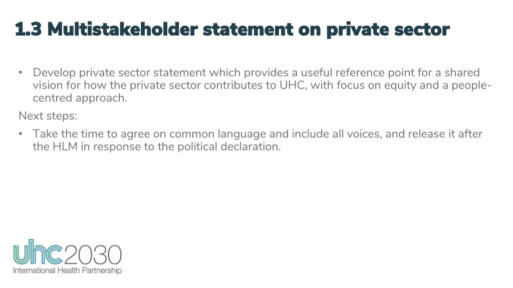 1 3 multistakeholder statement on private sector