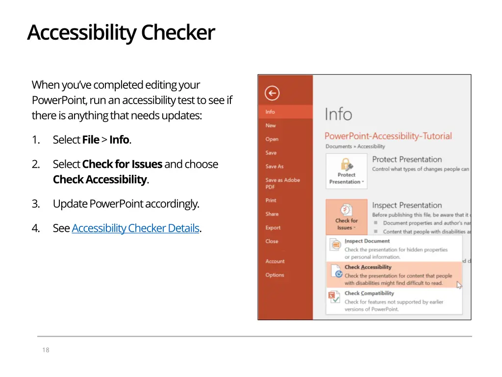 accessibility checker