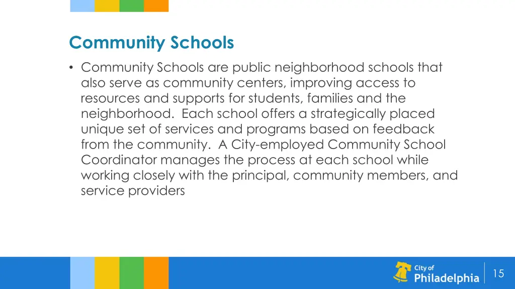community schools