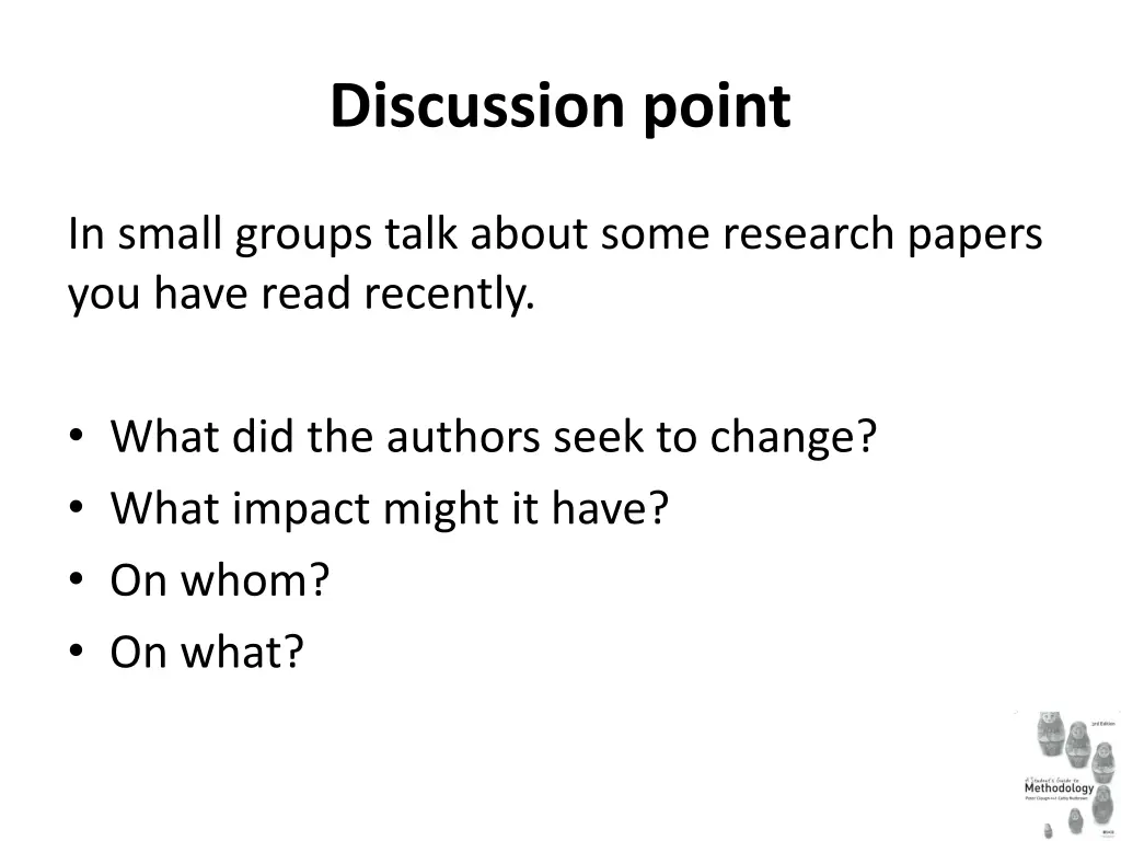 discussion point 2