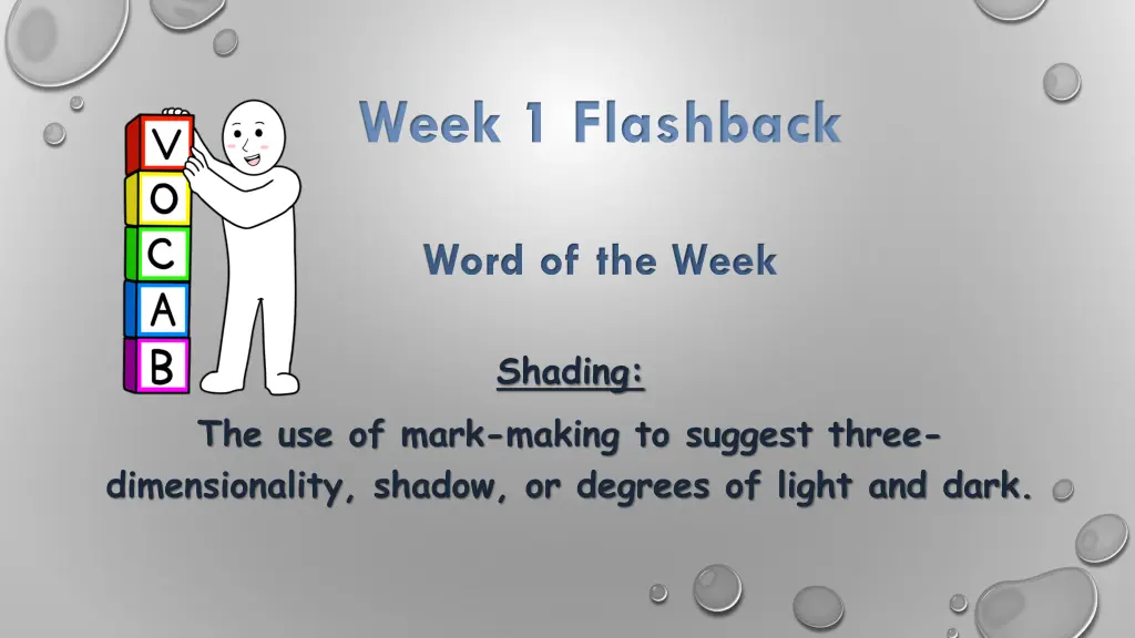 week 1 flashback
