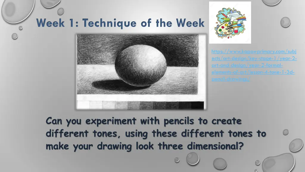 week 1 technique of the week