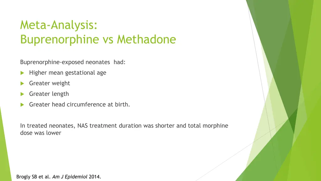 meta analysis buprenorphine vs methadone