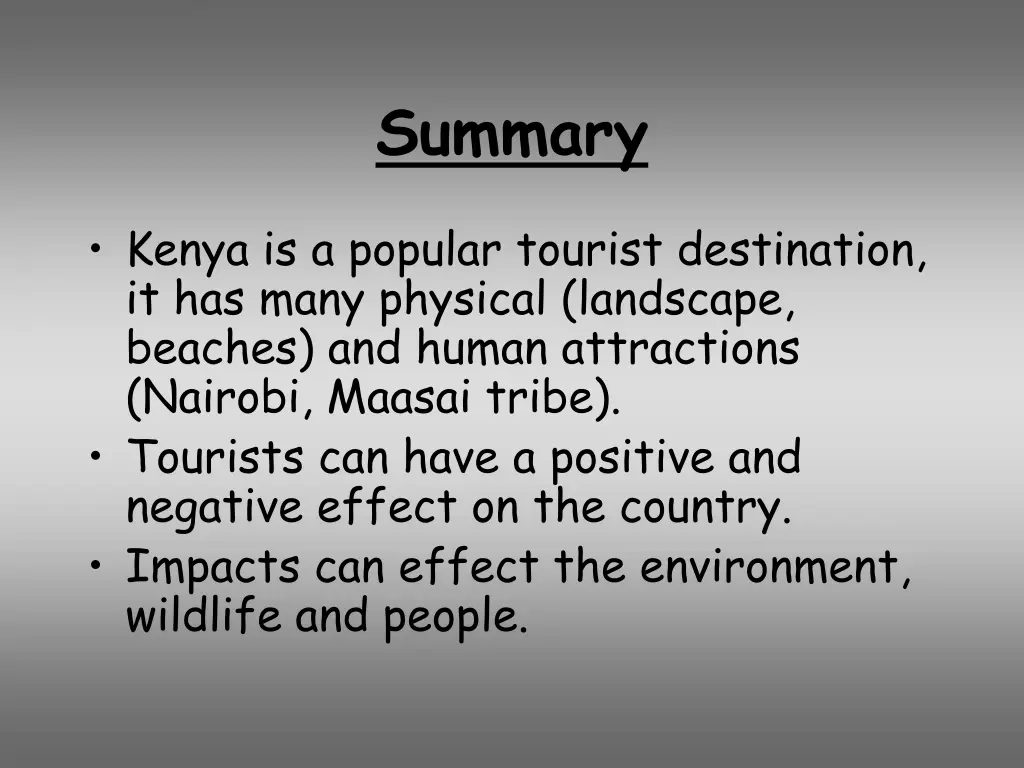 summary
