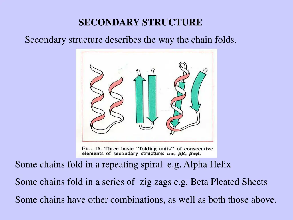 secondary structure