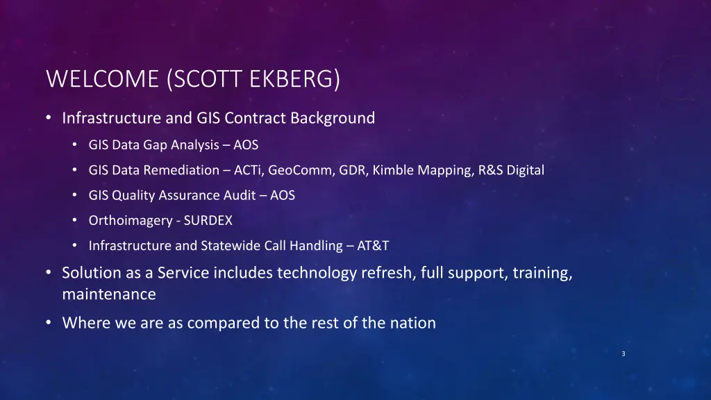 welcome scott ekberg