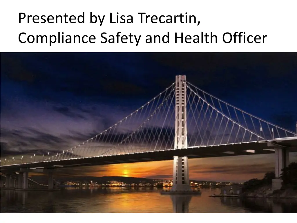 presented by lisa trecartin compliance safety