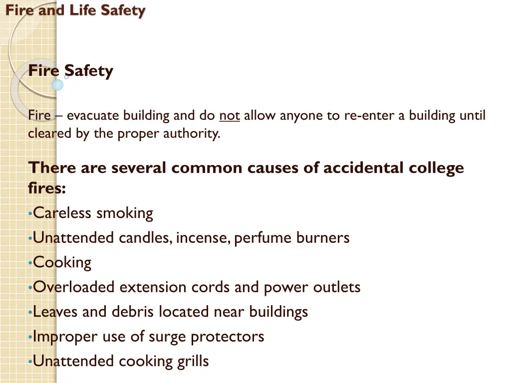 fire and life safety 2