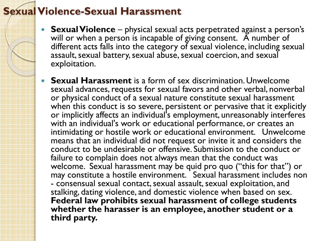 sexual violence sexual harassment 1