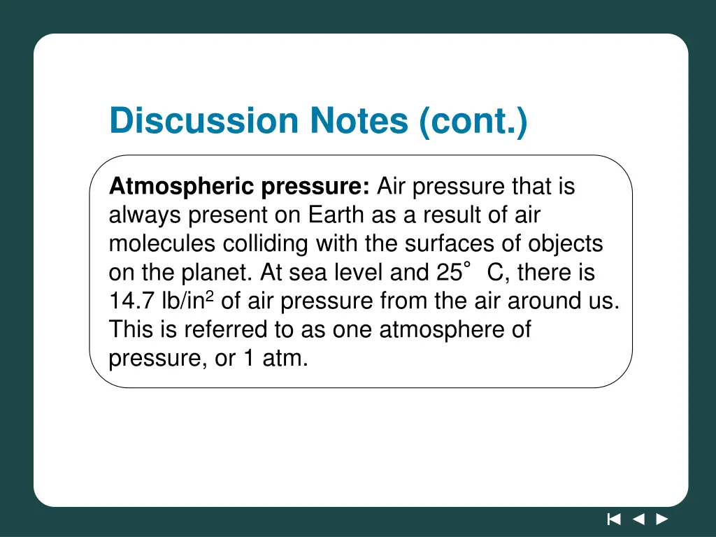 discussion notes cont 2