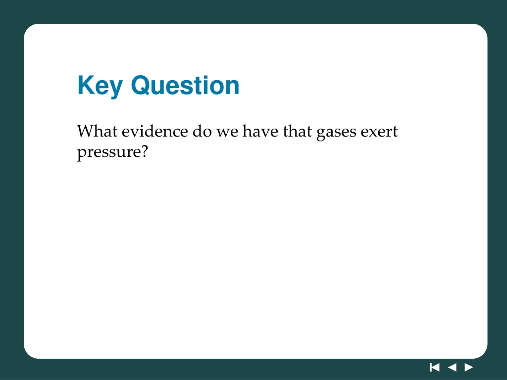 key question