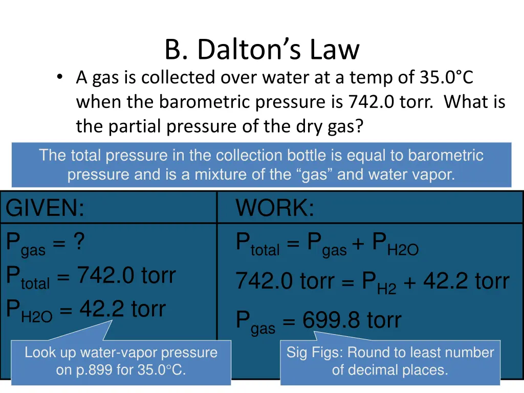 b dalton s law