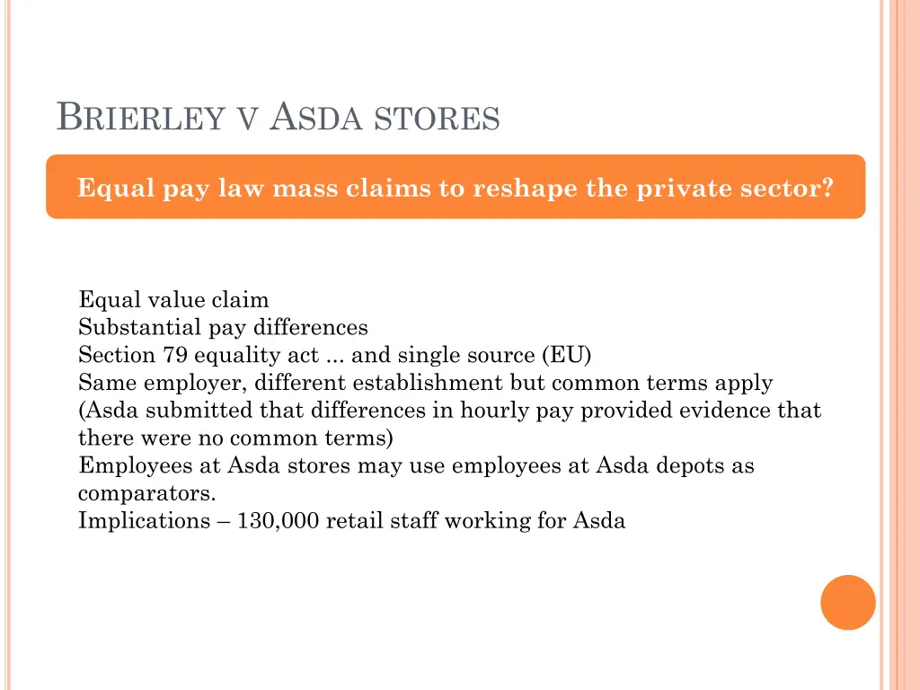 b rierley v a sda stores