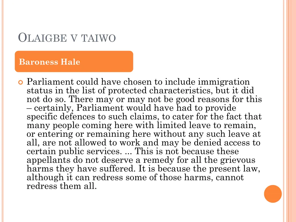 o laigbe v taiwo